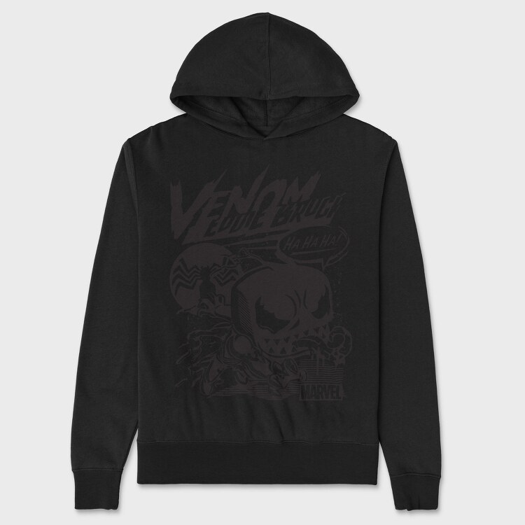 Venom Laugh Comic, Hanorac Oversize Barbati (Unisex)