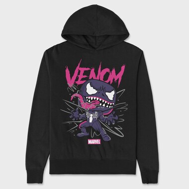 Venomized Spiderman, Hanorac Oversize Barbati (Unisex)