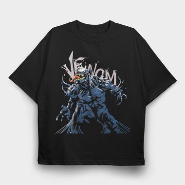 Venomous Beast, Tricou Oversize Barbati (Unisex)