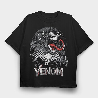 Venomous Venom, Tricou Oversize Barbati (Unisex)