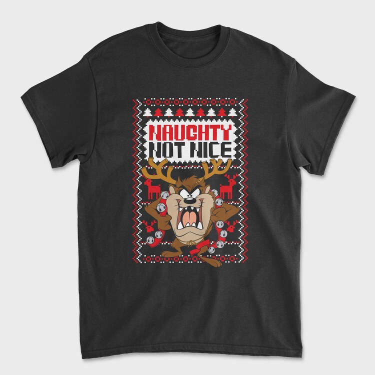Naughty Reindeer Howl, Tricou Barbati (Unisex)