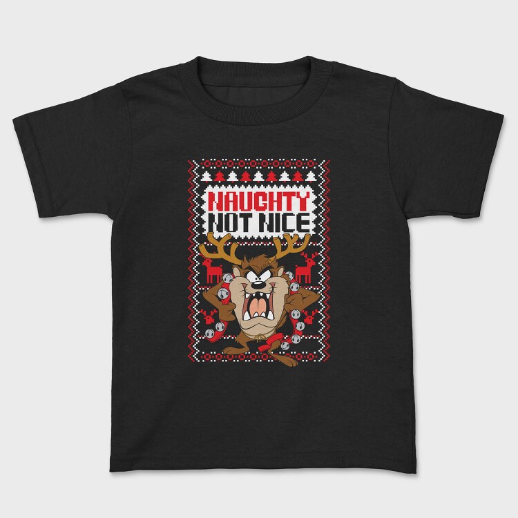 Naughty Reindeer Howl, Tricou Copii