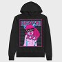 Neon Wolf Howl 17, Hanorac Oversize Barbati (Unisex)