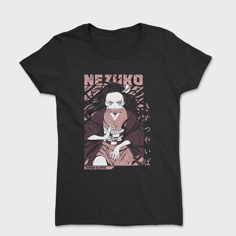 Nezuko Demon Slayer, Tricou Femei