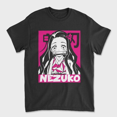 Nezuko Silhouette, Tricou Barbati (Unisex)