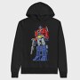 Optimus Prime Power, Hanorac Oversize Barbati (Unisex)