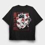 Panda Red Rocket, Tricou Oversize Barbati (Unisex)