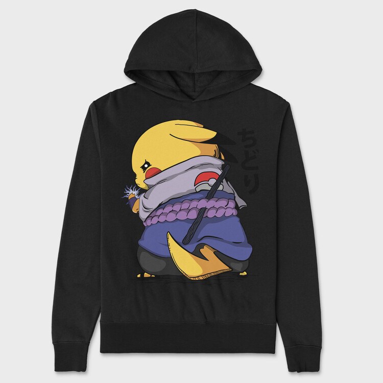 Pikachu Chidori, Hanorac Oversize Barbati (Unisex)