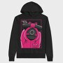 Pink Camera Fun, Hanorac Oversize Barbati (Unisex)