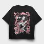 Pink Petals Dance, Tricou Oversize Barbati (Unisex)