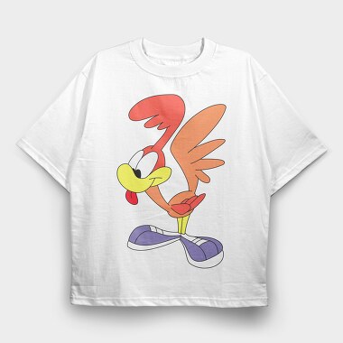 Pinky Fly Sneakers, Tricou Oversize Barbati (Unisex)