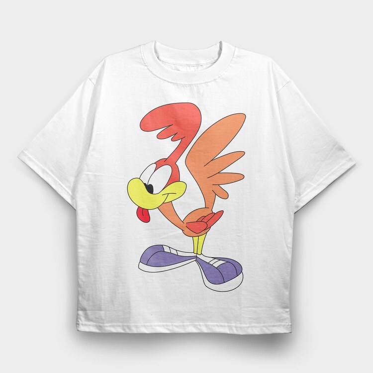 Pinky Fly Sneakers, Tricou Oversize Barbati (Unisex)