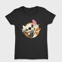Pirate Cat Crown, Tricou Femei
