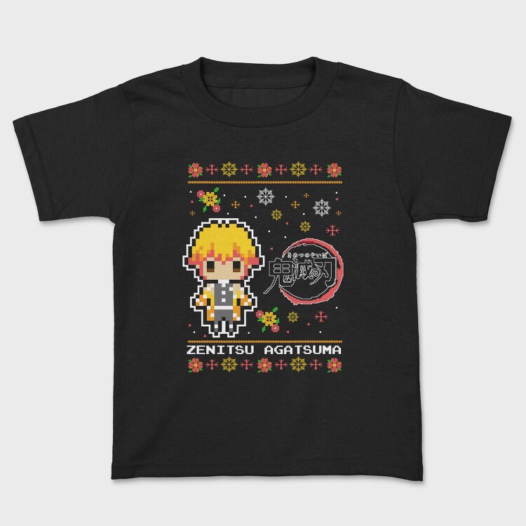 Pixelated Snowflake, Tricou Copii