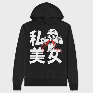 Red Arrow Burst, Hanorac Oversize Barbati (Unisex)