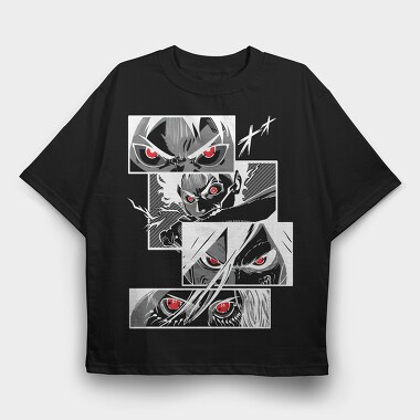 Red Eyes Roar, Tricou Oversize Barbati (Unisex)