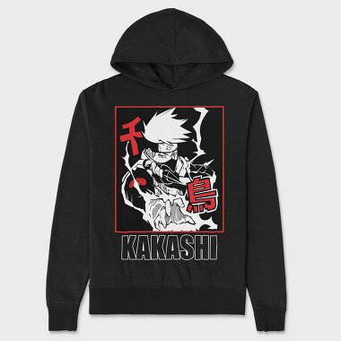 Red Ninja Storm, Hanorac Oversize Barbati (Unisex)