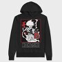 Red Ninja Storm, Hanorac Oversize Barbati (Unisex)