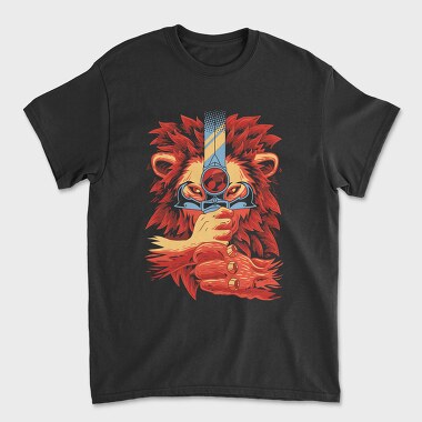 Red Wolf Howl 1, Tricou Barbati (Unisex)