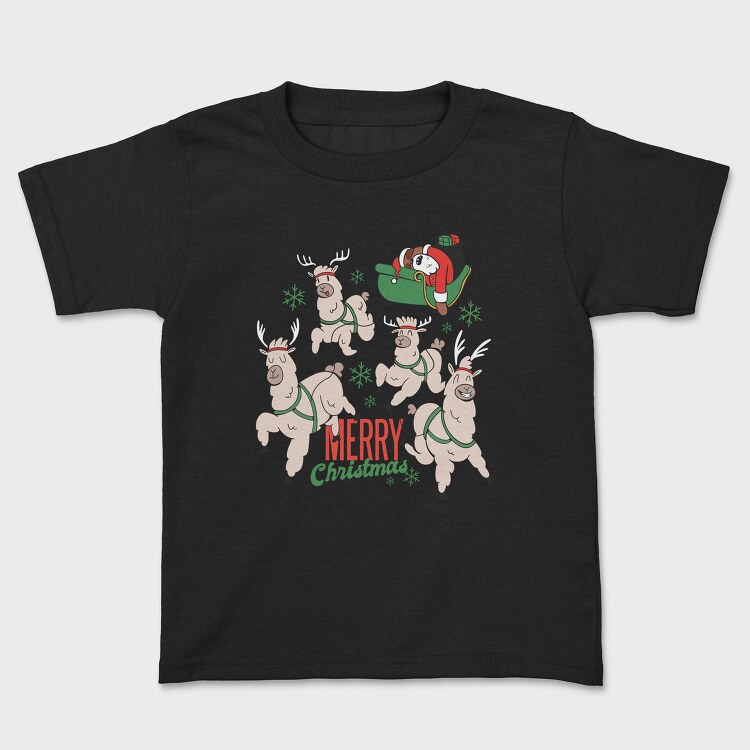 Reindeer Sleigh Ride, Tricou Copii