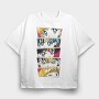Sailor Moon Eyes, Tricou Oversize Barbati (Unisex)