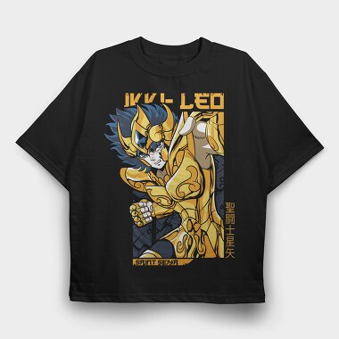 Saint Seiya Leo, Tricou Oversize Barbati (Unisex)