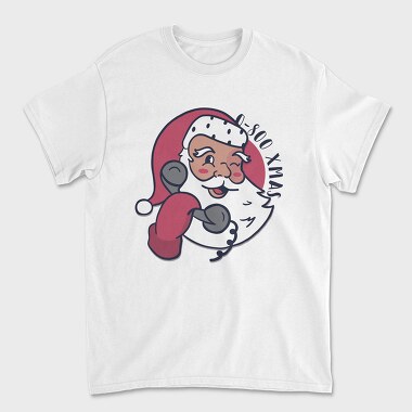 Santa Boxing Xmas, Tricou Barbati (Unisex)