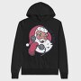 Santa Boxing Xmas, Hanorac Oversize Barbati (Unisex)