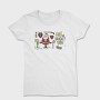 Santas Naughty List, Tricou Femei