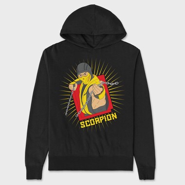 Scorpion Chainsaw, Hanorac Oversize Barbati (Unisex)