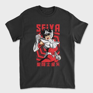 Seiya Warrior, Tricou Barbati (Unisex)
