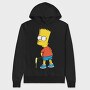 Simpsons Bart, Hanorac Oversize Barbati (Unisex)