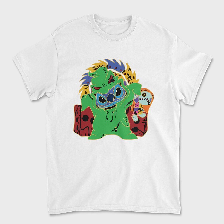 Skeleton Monster Feast, Tricou Barbati (Unisex)
