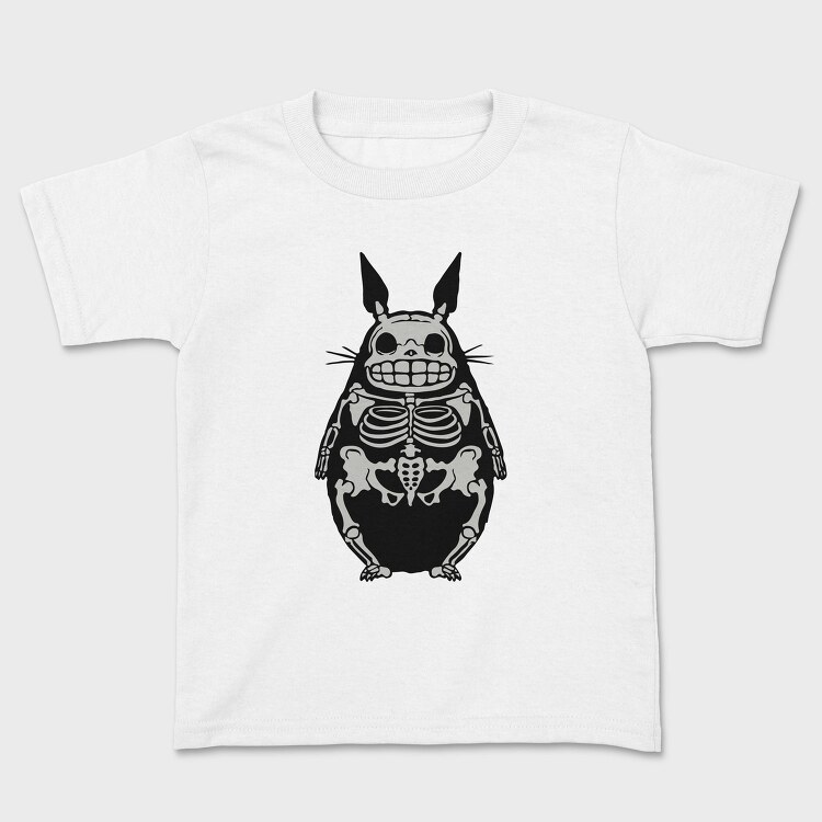 Skeleton Totoro, Tricou Copii