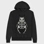 Skeleton Totoro, Hanorac Oversize Barbati (Unisex)