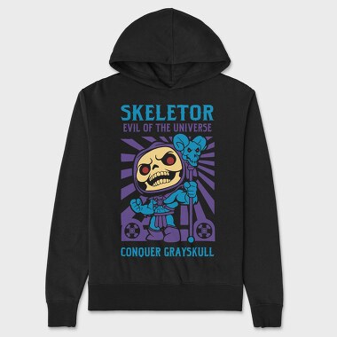Skeletor Conquer Universe, Hanorac Oversize Barbati (Unisex)