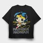 Wonder Woman Hoops, Tricou Oversize Barbati (Unisex)