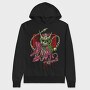 Zombie Skull Scream, Hanorac Oversize Barbati (Unisex)