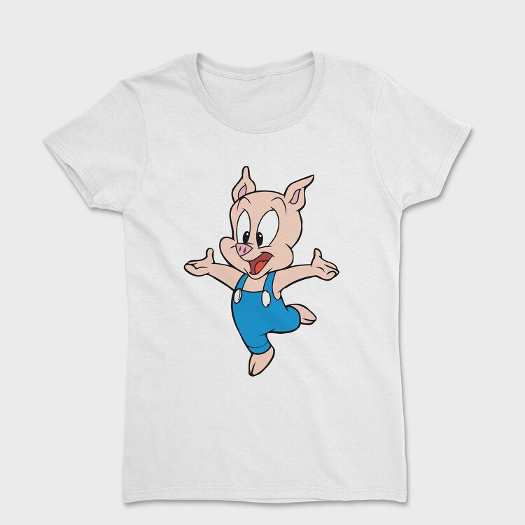 Porky Pig Jump, Tricou Femei