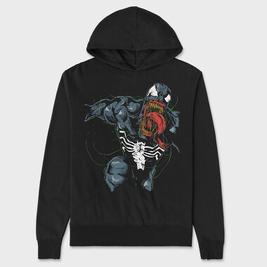 Pug Love, Hanorac Oversize Barbati (Unisex)