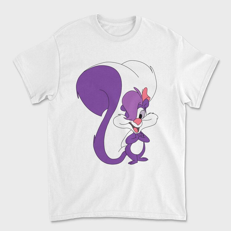 Purple Looney Tail, Tricou Barbati (Unisex)