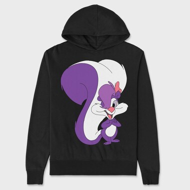 Purple Looney Tail, Hanorac Oversize Barbati (Unisex)