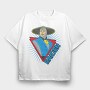 Raiden Warrior, Tricou Oversize Barbati (Unisex)