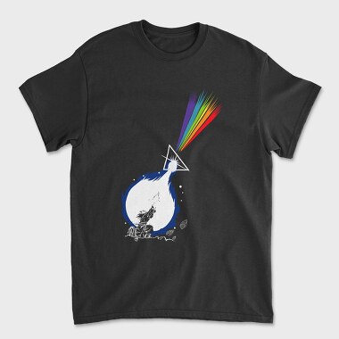 Rainbow Burst, Tricou Barbati (Unisex)
