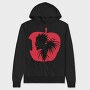 Red Devils Apple, Hanorac Oversize Barbati (Unisex)