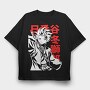 Red Dragon Roar 3, Tricou Oversize Barbati (Unisex)
