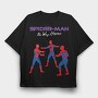 Spider Man Dance, Tricou Oversize Barbati (Unisex)