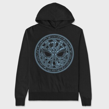 Spider Tech Symbol, Hanorac Oversize Barbati (Unisex)