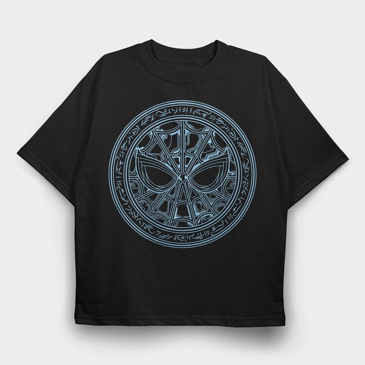 Spider Tech Symbol, Tricou Oversize Barbati (Unisex)