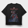Spiderman Cityscape 1, Tricou Oversize Barbati (Unisex)